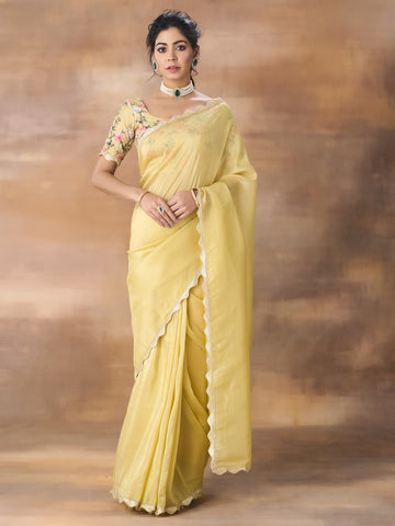 KASEE Women Embellished Organza Saree