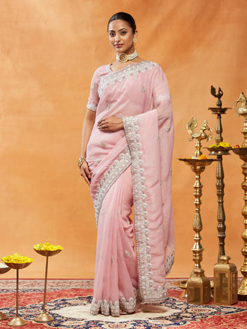 KASEE Women Floral Embroidered Saree