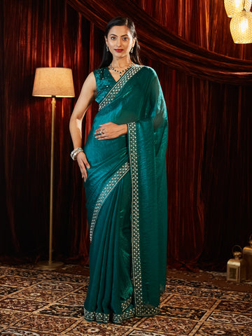 KASEE Women  Embellished Embroidered Saree