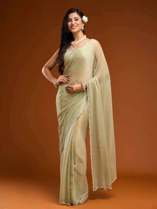 Beads and Stones Saree party wear saree