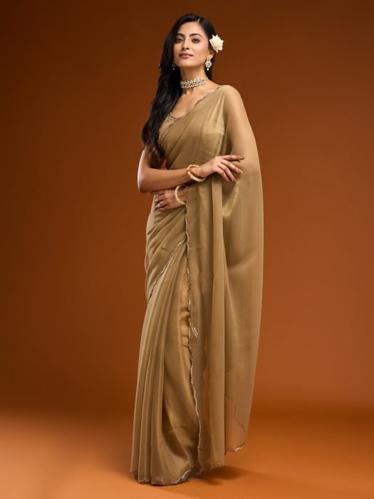 Beads and Stones Saree party wear saree