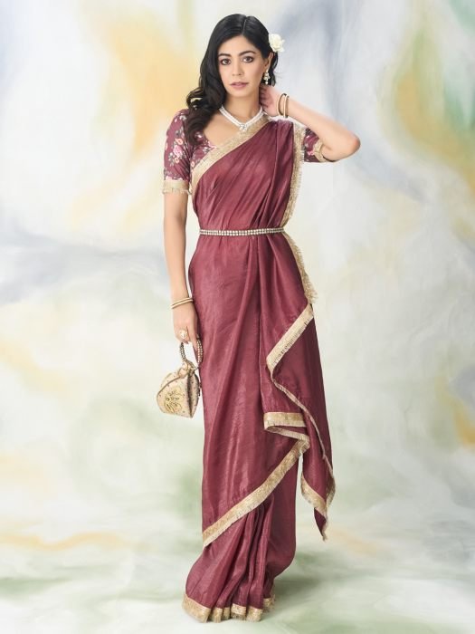 Organza Saree party wear saree