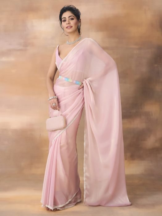 Poly Silk Saree party wear saree